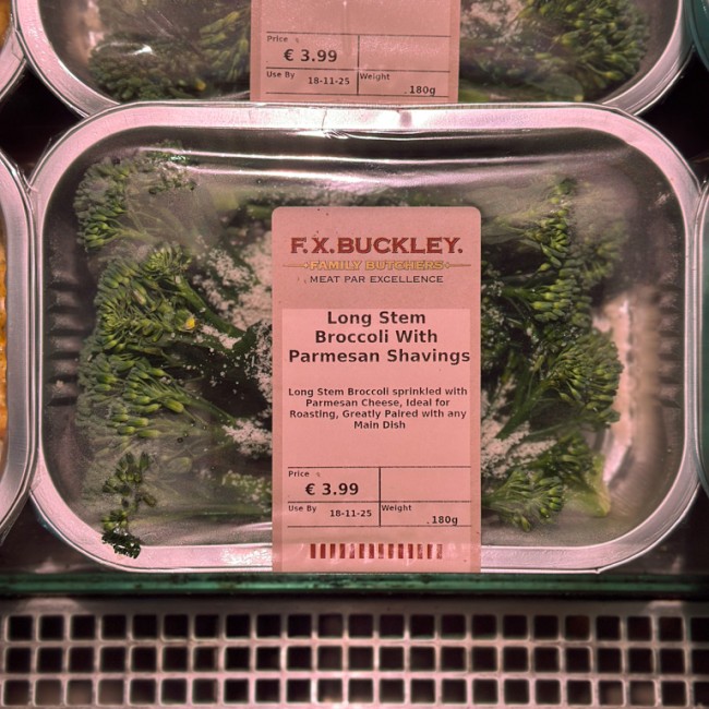 Long Stem Broccoli With Parmesan Shavings