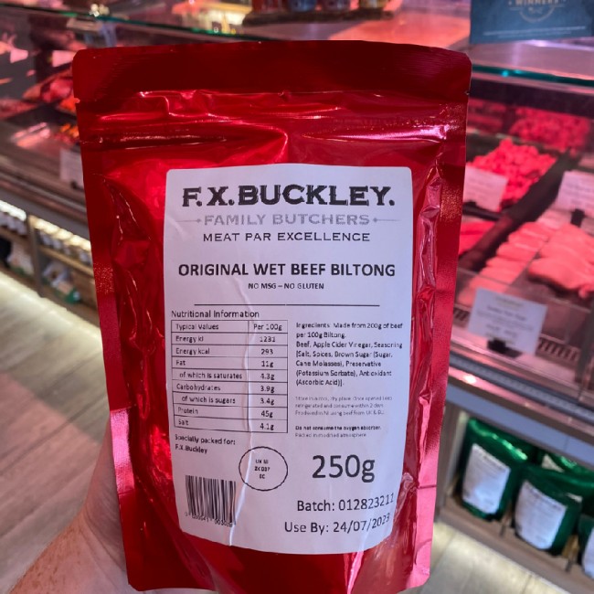 Biltong Wet & Fatty