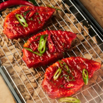 Honey & Chilli Boneless Pork Chops X 3 Honey & Chilli Boneless Pork Chops X 3