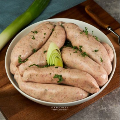 3 Pork & Leek Jumbo Sausages 3 Pork & Leek Jumbo Sausages