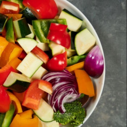 Hand Chopped Vegetables Hand Chopped Vegetables