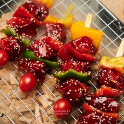 Sizzling Rib Eye Skewers Sizzling Rib Eye Skewers