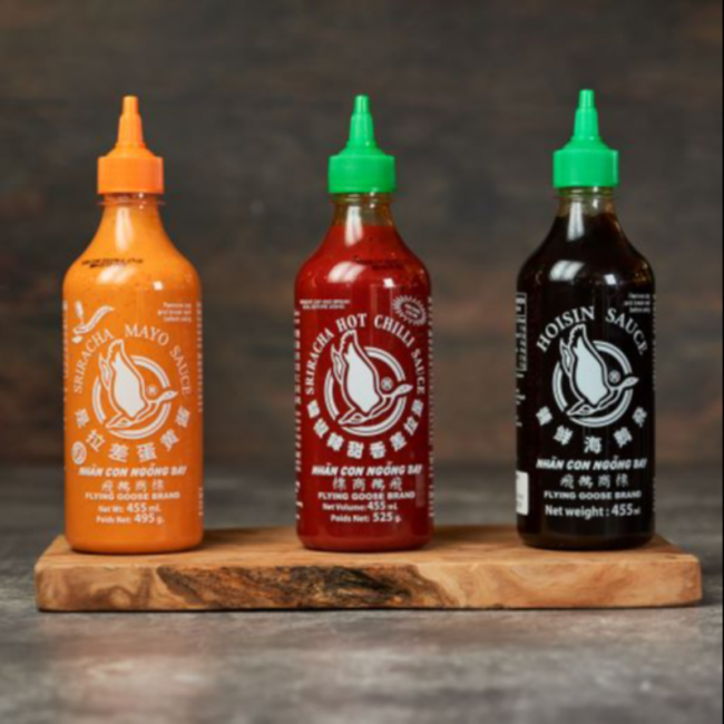 thumbnail image 2 of Flying Goose Sriracha Hot Chili Sauce - Choose Your Flavor - Halal 2 of 4