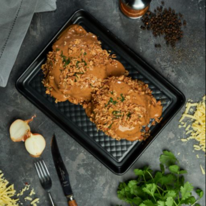 Peppercorn Sauce Beef Burgers X 2 Peppercorn Sauce Beef Burgers X 2