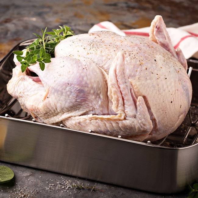 Carlow Free Range White Turkey