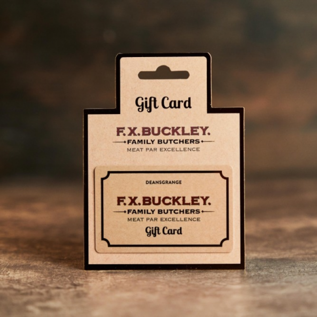 FX Buckley (Deansgrange) Gift Card FX Buckley (Deansgrange) Gift Card